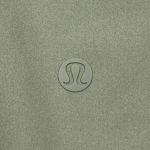 Lululemon On The Fly Pant 27" Women's 2 Green Stretch Drawcord Activewear W5BPNS - Picture 10 of 13